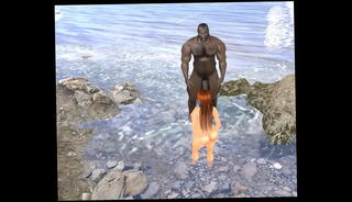 Video 1611867145: interracial bukkake, interracial cuckold, cum bukkake, beach bukkake, muscle bukkake, black bukkake, black cock babe, old monster cock