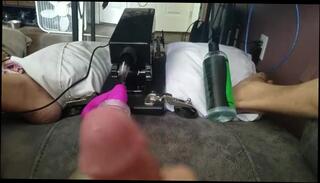 Video 513369503: machine solo, solo masturbation sex toys, solo male sex toy, amateur sex machine, solo big dick cumshot, toys busting, dick good hard