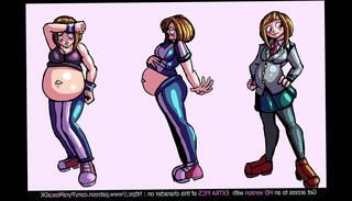 Video 940285935: pregnant expansion, pregnant anime, anime toon, belly expansion, belly inflation