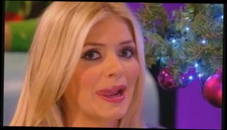 Video 56860301: holly willoughby, ball licking, balls straight, licking celebrity