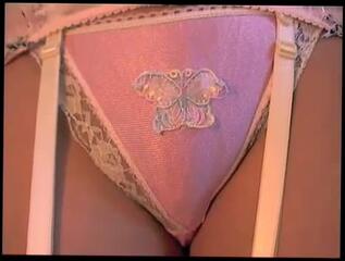 Video 26568004: nylon pants, pink nylon