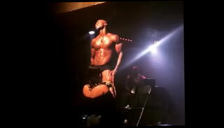 Watch the video about Hot black male stripper