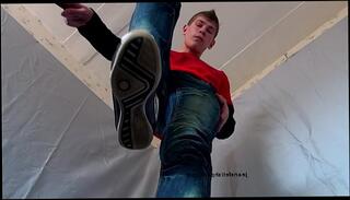 Video 194263695: gay feet fetish, gay spit fetish, fetish trample, shoe fetish, jeans fetish