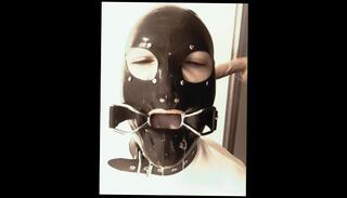 Video 1589865703: latex fetish bondage, gagged latex, latex solo, amateur deep throat gagging, blowjob deep throat gag, gagging drooling deep throat, gagging sloppy deep throat, latex mask blowjob, amateur solo male, leather latex, deep throat training