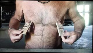 Video 1597725301: bdsm nipple clamps, bdsm sex slave, gay bdsm slave, amateur bdsm slave, cbt clamp, sex slave rough, daddy slave, european slave, slave outdoor, slave hd