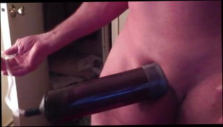 Video 220047101: pump bdsm, pumped cock, big cock pumping, cock torture, gay pump