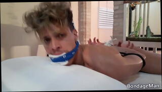 Video 1618401175: bdsm bondage porn, bdsm gay bondage, tie bound gagged, dildo mouth gag, gay bondage handjob, dildo cuming, gagged masturbation, gay men bondage, guy gagging