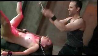 Watch the video about Bound Spread Spanked And Toyed