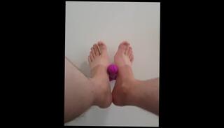 Video 301700703: solo dildo feet, solo amateur dildoing, feet foot job, male feet foot, hairy foot, hairy tan