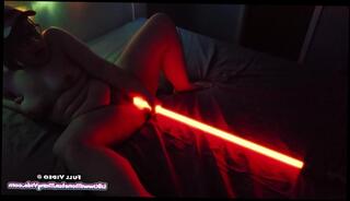 Watch the video about May the 4th be with you - Star Wars BBW Toy Play and Light Saber Bating!