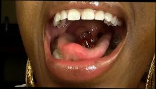 Video 780379095: vore swallowed, mouth vore, throat swallow, exotic swallow, inside throat, swallows old, swallowing black