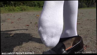 Video 914147695: white sock fetish