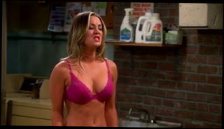 Watch the video about Kaley Cuoco - Penny in Big Bang Theory S7E11 - Laundry Night