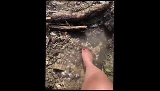 Video 1239591403: solo female feet, solo amateur babe, latin babe solo, feet nail polish, feet red nails, feet clean, wet feet, public feet