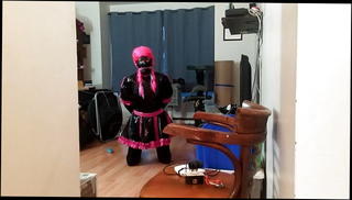 Watch the video about Sissy Sluts Electro Self Bondage