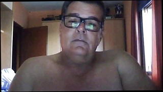 Video 217347201: daddy bear wanking, gay man wanking, webcam wank, gay old daddy, fat daddy gay, spanish daddy