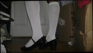 Video 534123203: foot fetish pov, foot fetish solo, amateur crossdresser solo, foot fetish trans, crossdresser schoolgirl