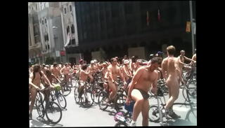 Video 27839385: naked bike ride, sexy naked nude