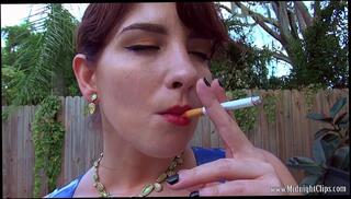 Video 171694625: bailey paige, latex bikini, bikini teen, bikini smoking, tattooed bikini, tattooed pierced teen, teen smokes cigarette, sexy smoker, teen outside