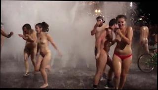 Video 502864304: naked bike ride, outdoor group sex party, public sex party