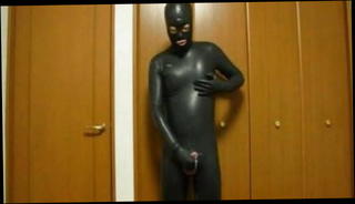 Video 163851701: latex wanking, latex boy, gay latex, latex man