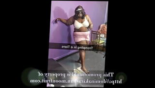 Video 214190015: black bbw mistress, ebony bbw feet, barefeet trampling, barefeet crush, exotic ebony bbw