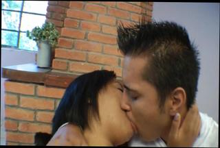 Video 347705304: interracial kissing, long interracial, interracial deep, couple kissing, brazilian couple, latin couple