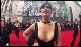 Video 252898925: gemma arterton, slutty big tit, slutty dress, very slutty, big tits celebrity