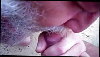 Video 176792401: gay bear blowjob, blowing blowjob, gay blowjob outdoors, gay big bear, beach blowjob