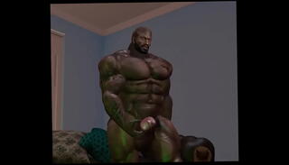 Video 1618534635: bbc foot ball, bbc cum bukkake, black foot ball, bbc bodybuilder, handsome foot, muscle bukkake, jerking huge load