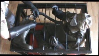 Video 1529107901: gay bdsm slave, slave cage, slave couple, slave part 1, military slave, slave hd, hungarian couple