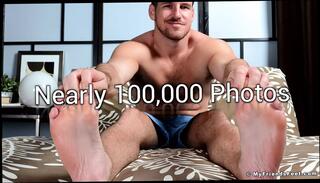 Video 1612194411: gay feet fetish, bondage strap, strapped tied, bondage hd, muscular gay