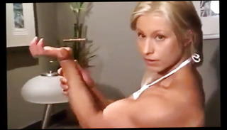 Video 1040484401: woman teacher, straight teacher, muscular teacher, female teacher, bodybuilder woman