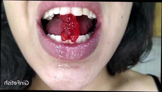 Video 1107675403: mouth vore fetish, solo fetish play, fetish gagging, amateur teen toys solo, amateur teen babe solo, gagging throating teen, rough teen fetish sex, throat gag spit, teen extreme gagging, solo teen female, young teen solo, bear vore, spit tongue fetish