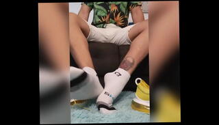 Video 1268985105: feet slave foot, foot fetish feet, gay foot feet, foot sock slave, big feet foot, latin foot fetish, black foot fetish, boy feet, white socks feet, latino feet