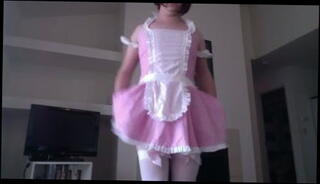 Video 181339901: sissy boy gay, gay man sissy, pink sissy dress