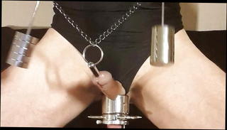 Video 1063436901: balls bdsm cbt, bdsm slave fuck, gay bdsm slave, amateur bdsm slave, crossdresser slave, cbt ball stretching, crossdresser nipple play, cbt masturbation, crossdresser webcam, slave hd