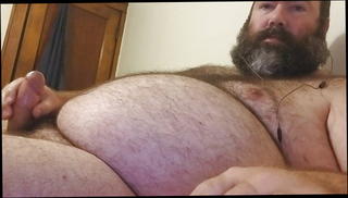 Video 1177341401: furry chubby, gay chubby bear, thick chubby, creamy cum load, warm cum load, shooting gay, thick dick, dick leaking, cum belly, dick shot, jerking