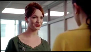 Video 1224264701: christina hendricks, amazing straight