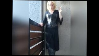 Video 1037343603: smoking fetish solo, fetish tranny tgirl, tranny solo trans, solo amateur tgirl, blonde tranny solo, goth fetish, corset fetish, amateur gothic