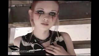 Watch the video about Liz Vicious Teaser Goth Girl