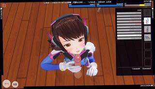 Watch the video about 3D HENTAI OVERWATCH POV D.VA blowjob