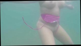 Watch the video about Nude Underwater at Australian Beach