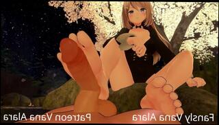 Watch the video about Bunny girl gives you a footjob in exchange for some mula