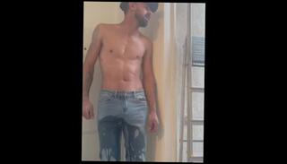 Video 1594708913: fetish gay piss, fetish gay solo, solo male piss, amateur gay piss, gay men pissing, pissing jeans gay, amateur public piss, pissing tattoo