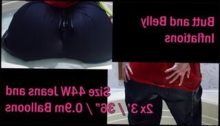 Video 1448436103: inflation expansion, inflation fetish, inflatable butt, inflatable toy, ass inflation, amateur fetish, belly inflation, fat inflation