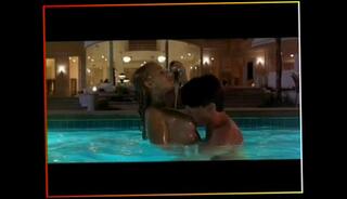 Video 2256205: elizabeth berkley, pool kissing, wet kiss, kissing blonde