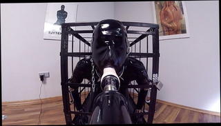 Video 1514719801: latex bondage slave, latex bdsm bondage, caged sex slave, sex machine bondage, bondage gay slave, bondage slave training, german sex slave, machine hd, chained, mouth sex