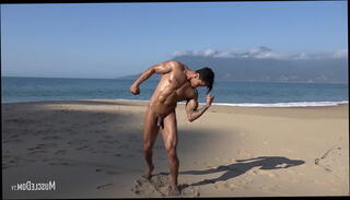 Video 935290585: stud worships, stud pumps, fetish worship, worship pov, sexy stud jerks, gay stud jerks, straight stud jerks, muscle hunk worship, muscular stud jerking, handsome gay studs, sexy latino studs, worshiping straight guy, tattooed muscle stud, beach pov