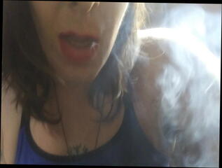 Watch the video about CD Sissy Nikki Lace smoking fetish